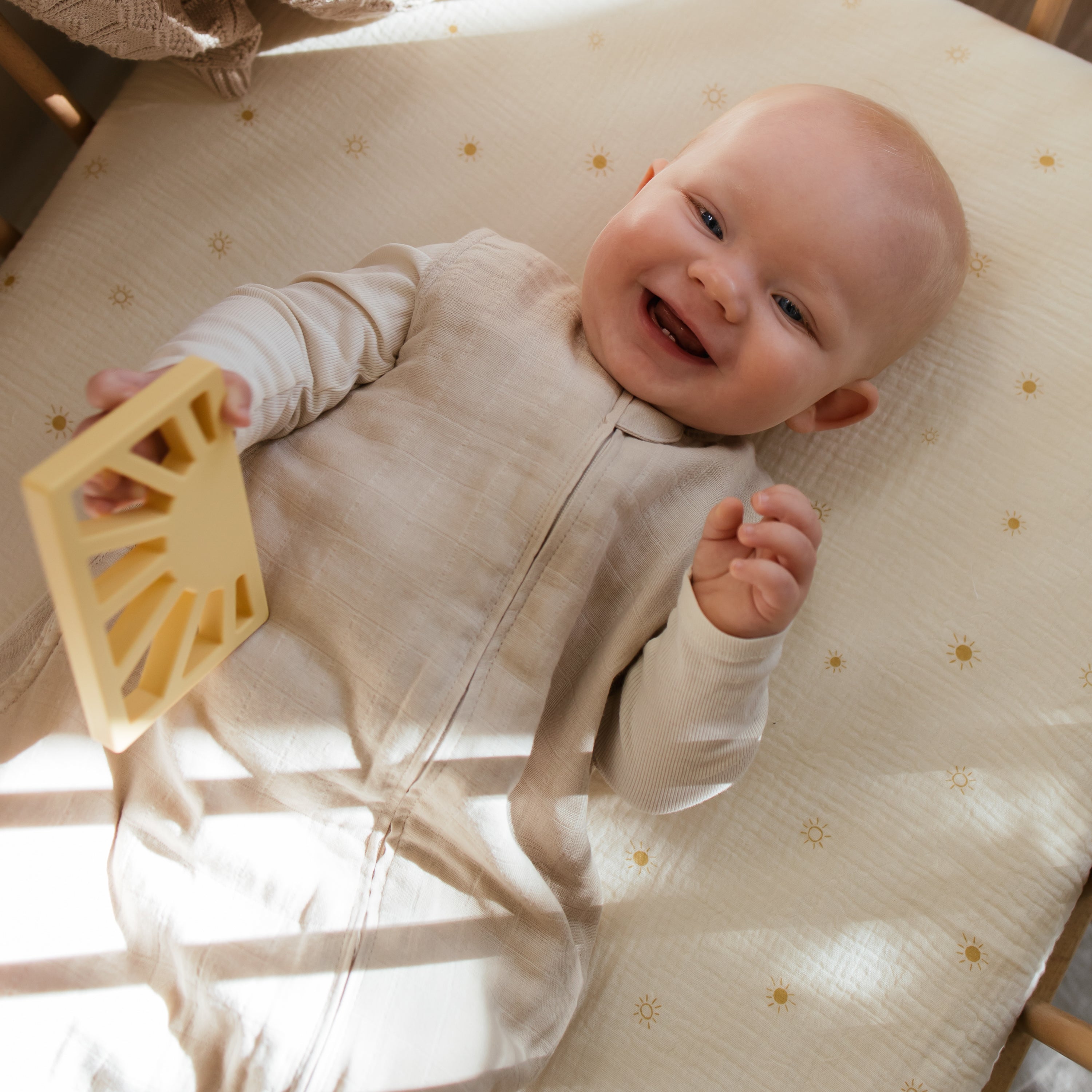 Image of Extra Soft Muslin Crib Sheet